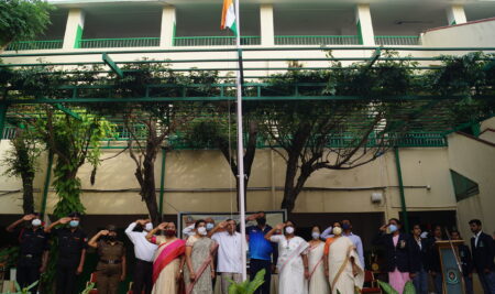 Celebrating 75th Year Independence day