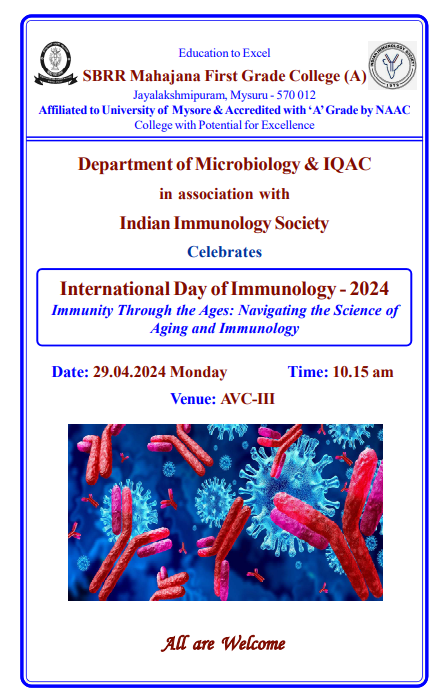 International Day of Immunology – 2024