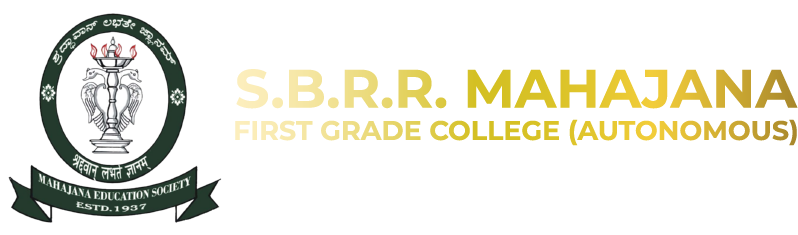 SBRR Mahajana First Grade College logo