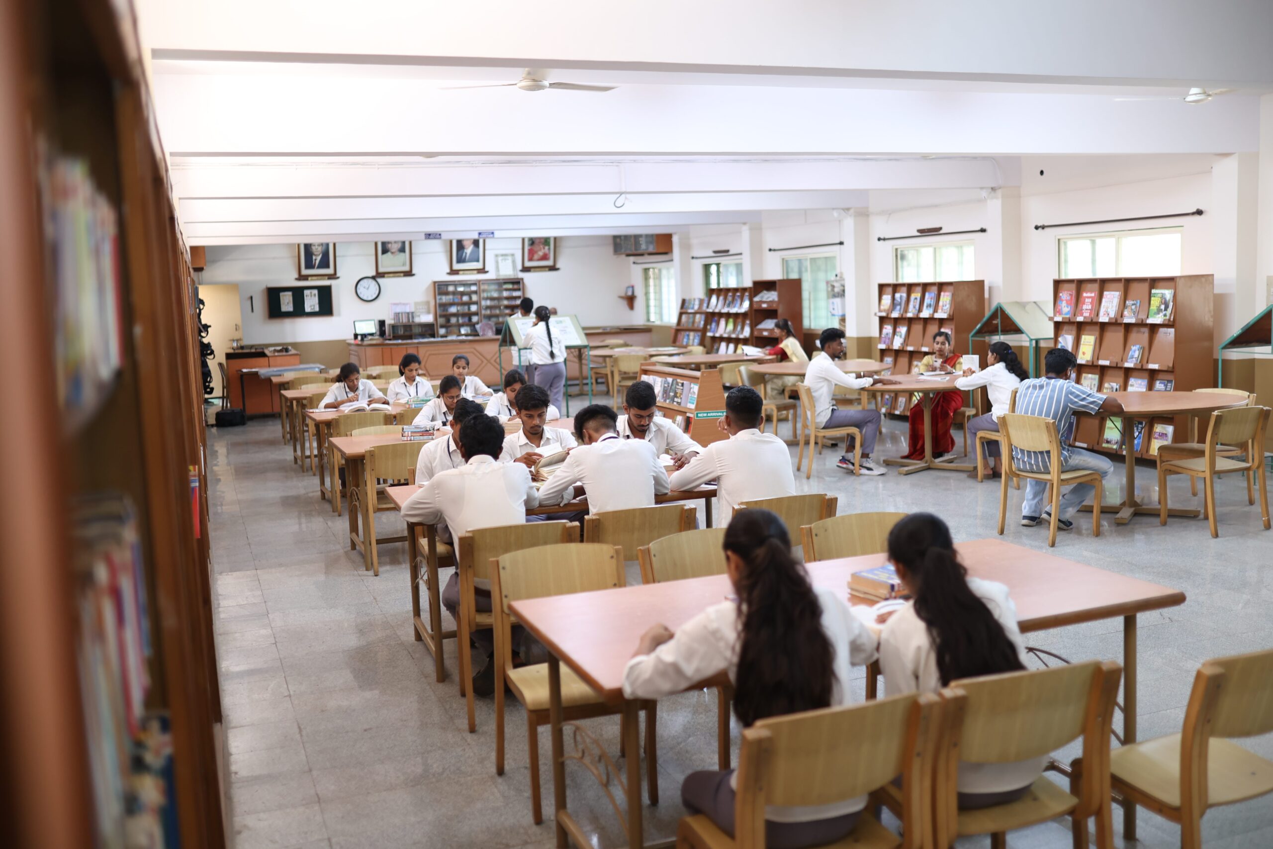 Library interior