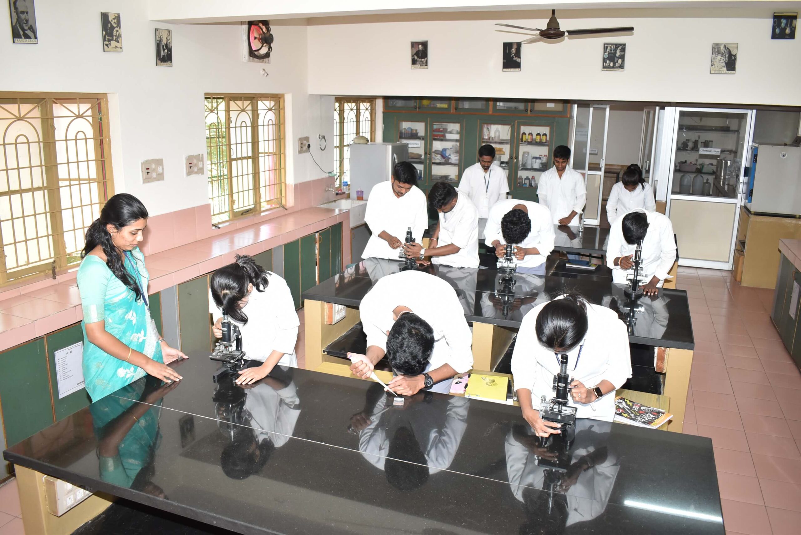 Microbiology laboratory